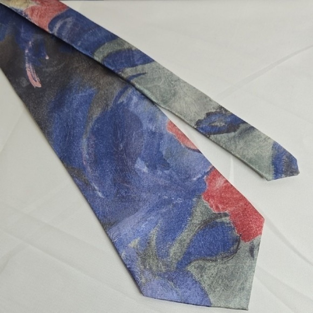 Executive Collection Tie, Blue Grey Pink